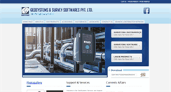 Desktop Screenshot of geosystemsindia.com